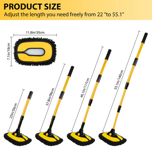 Extendable Car Wash & Detailing Brush