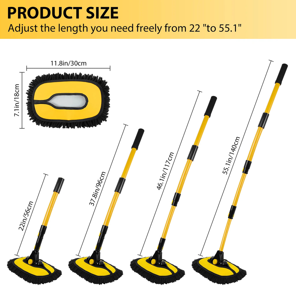 Extendable Car Wash & Detailing Brush