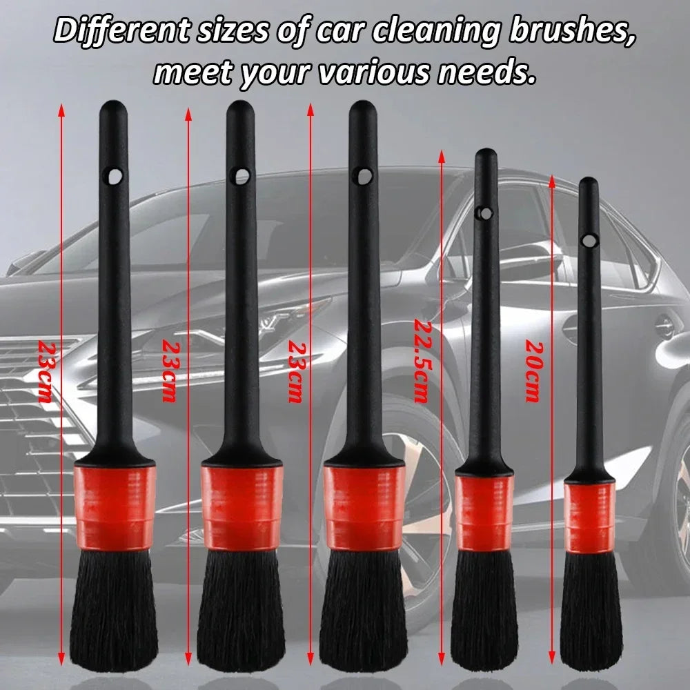 All-In-One Interior Power Detailing Kit: Drill Brush & Car Cleaning Set