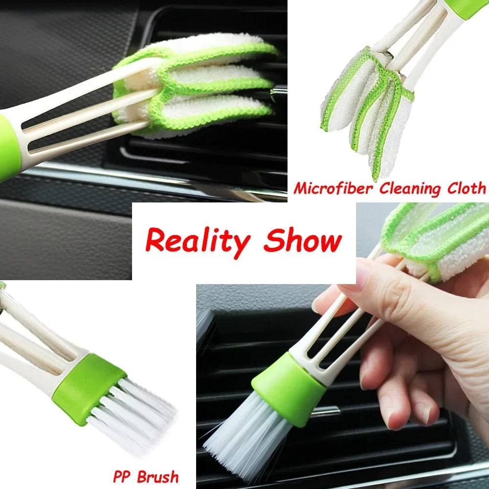 All-In-One Interior Power Detailing Kit: Drill Brush & Car Cleaning Set