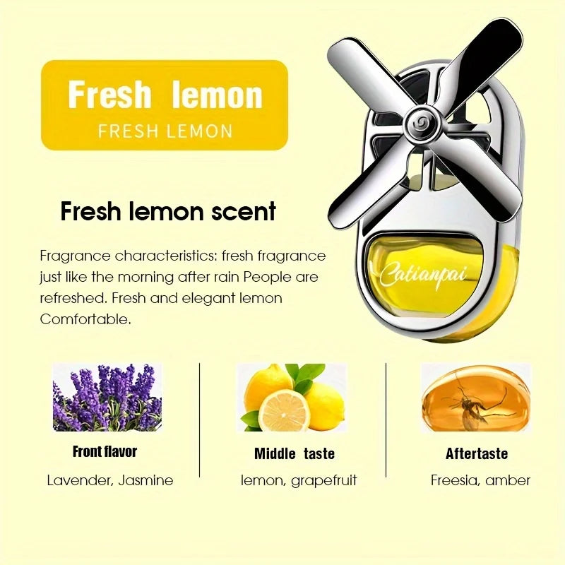 2-Pack Stylish Car Air Vent Perfume Clip | Sleek Interior Fragrance Diffuser & Decorative Accessory
