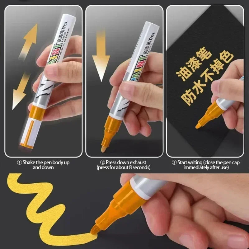 Quick-Fix Waterproof Car Scratch & Scuff Repair Pen