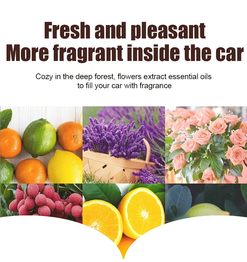 2-Pack Stylish Car Air Vent Perfume Clip | Sleek Interior Fragrance Diffuser & Decorative Accessory