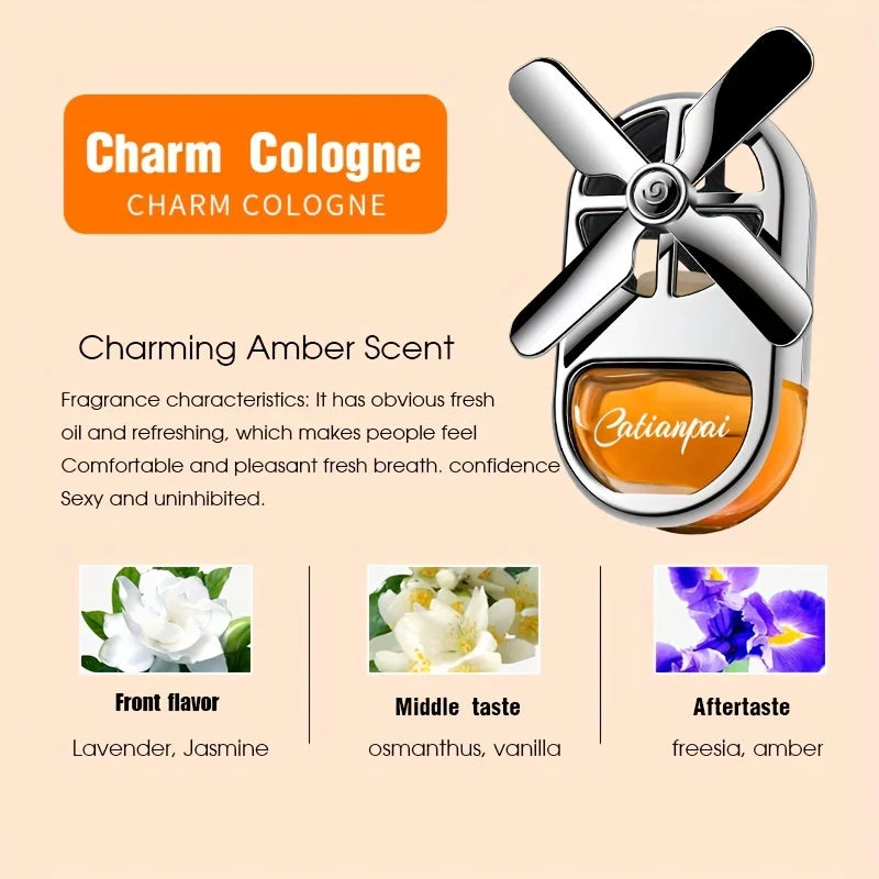 2-Pack Stylish Car Air Vent Perfume Clip | Sleek Interior Fragrance Diffuser & Decorative Accessory