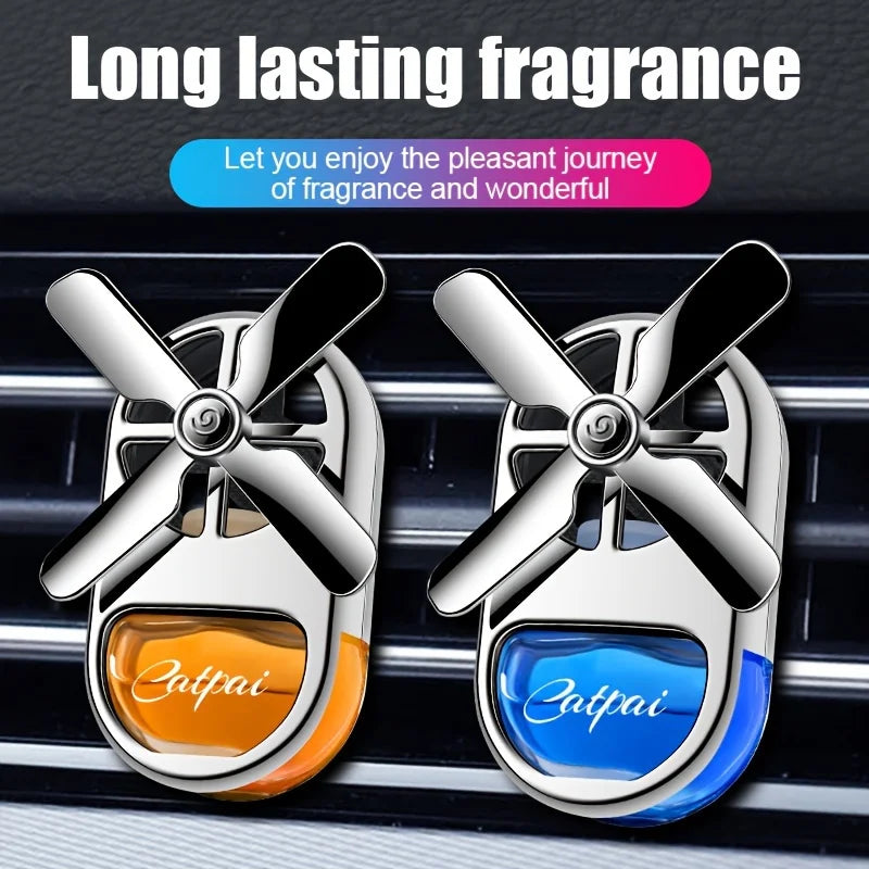 2-Pack Stylish Car Air Vent Perfume Clip | Sleek Interior Fragrance Diffuser & Decorative Accessory